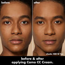 Camo CC Cream, Tan 400 W - tan with warm undertones